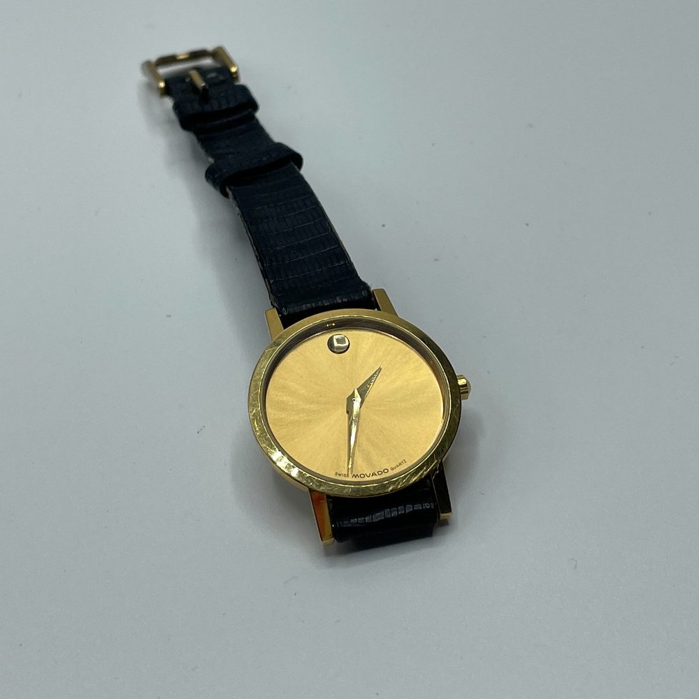 Authentic women Movado glod museum watch